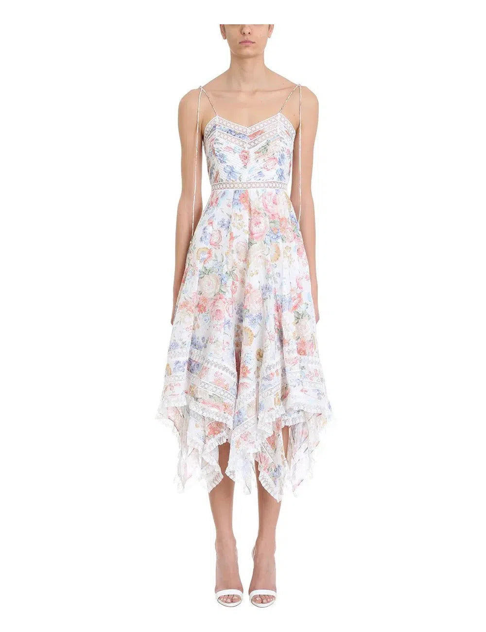 Bowie Pintuck Scarf Dress