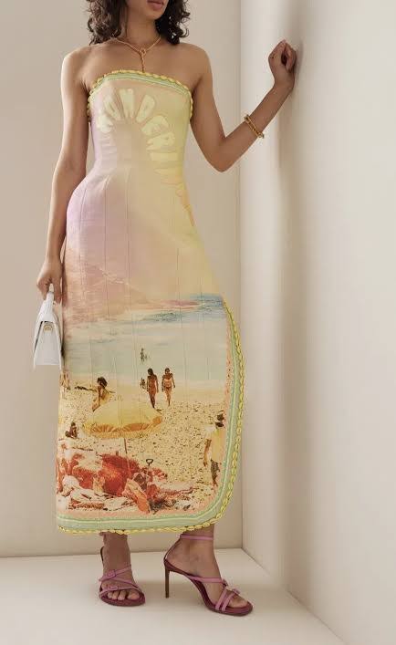 Coaster Structured Midi Dress